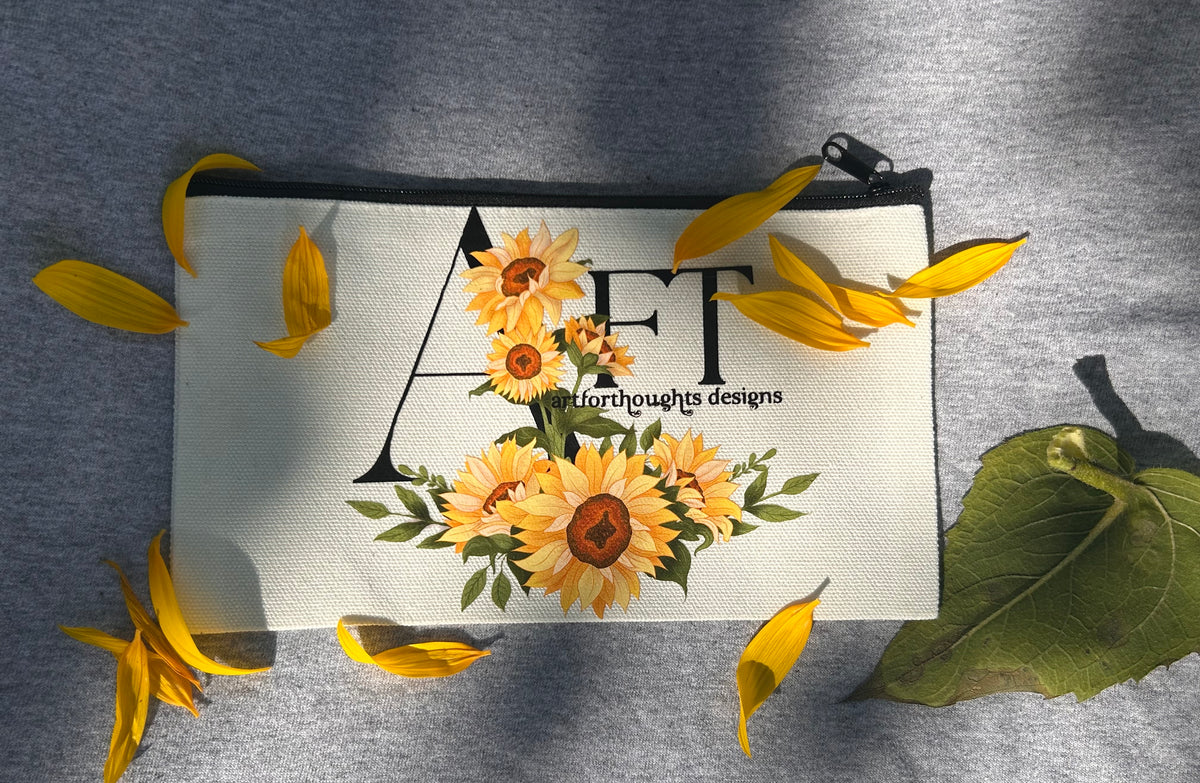 Sunflower Pouch