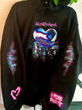 GlitchBorn Heart Hoodie