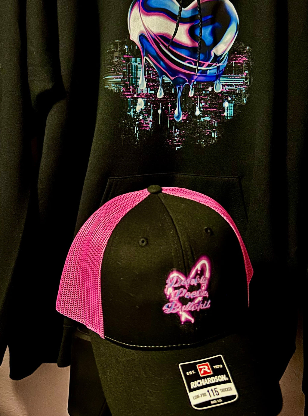 GlitchBorn Heart Hat