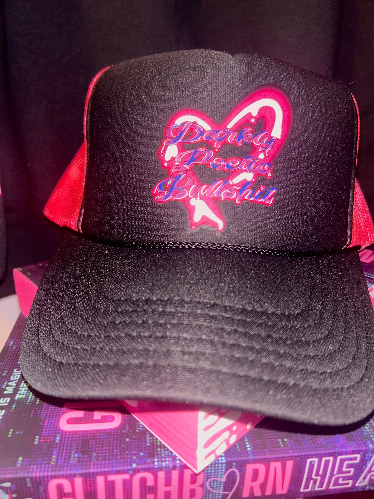 GlitchBorn Heart Hat