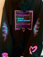 GlitchBorn Heart Hoodie
