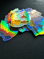 Dreaming of Somewhere Small Sticker